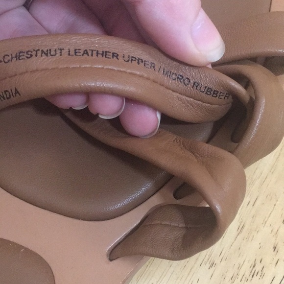 Crevo Busy Strappy Sandal Tan Sz 10 - Picture 5 of 8